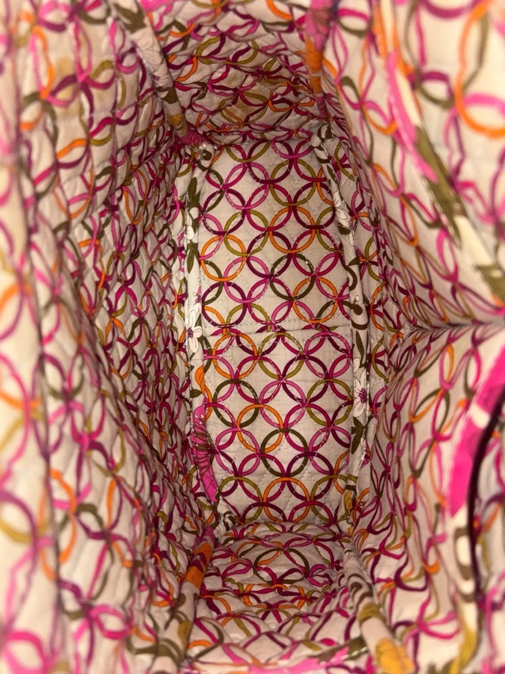 Vera Bradley Small Backpack in the retired Tea Garden floral pattern